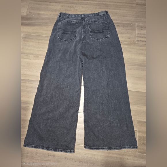 Emerica Dark Gray Flare Women's Jeans - Picture 2 of 7